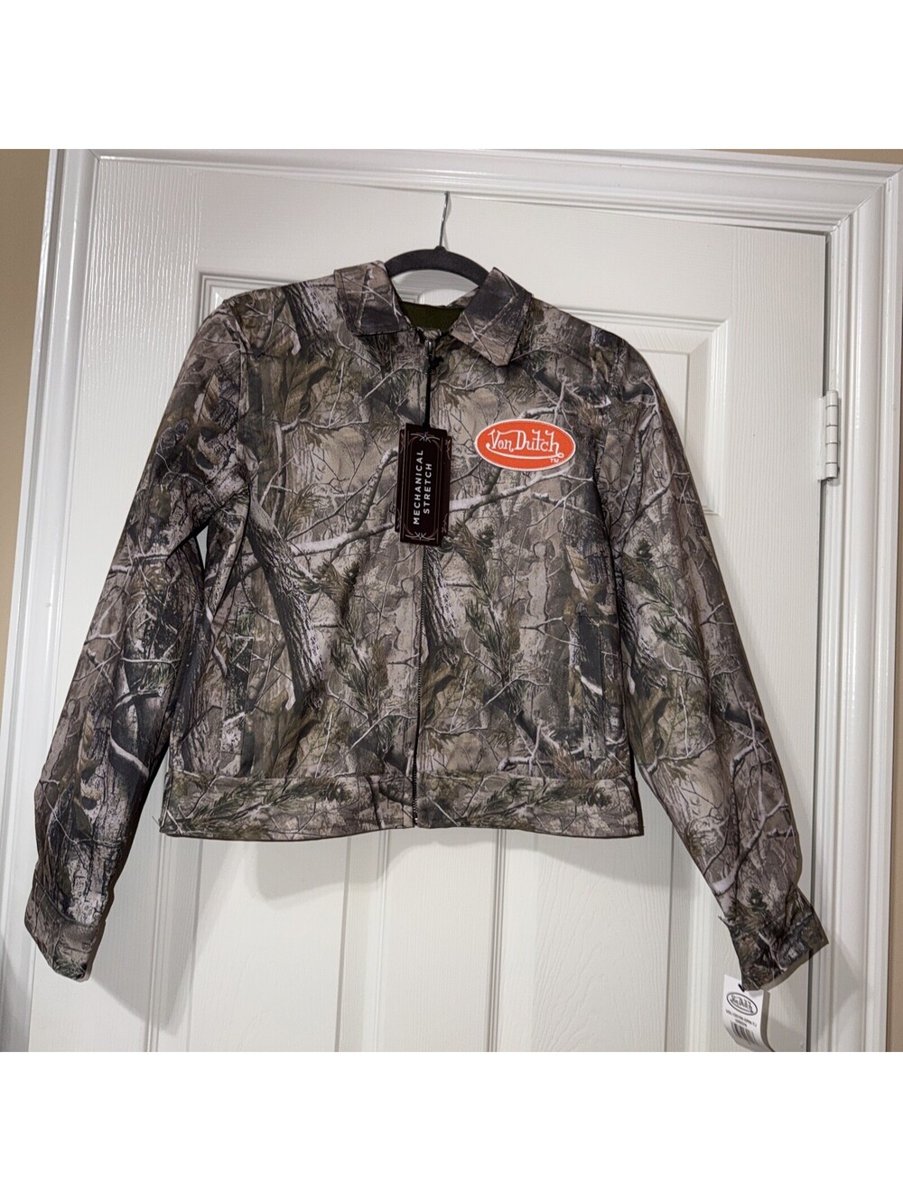 Von Dutch size Small camo jacket NWT